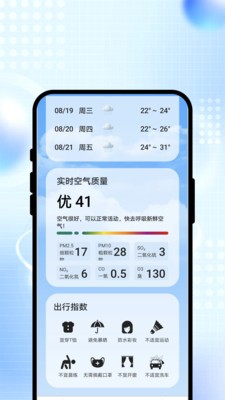 蓝云雨天气预报安卓最新版3 蓝云雨天气预报安卓最新版3