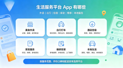  本地生活服务app排行