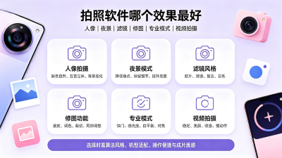 拍照软件哪个效果最好