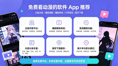 免费看动漫的软件app推荐