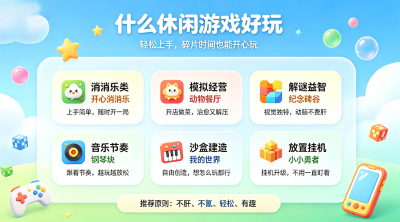 什么休闲游戏好玩